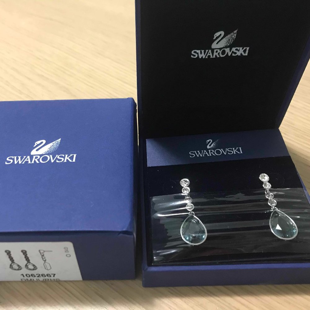 Brand New Swarovski Earrings in Box but no tags